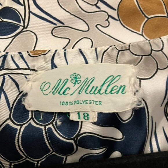 Vintage Silk McMullen Print Dress - Picture 10 of 10